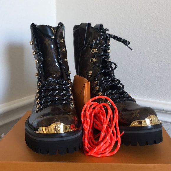 Sold Louis Vuitton Outlander Ankle Boot 